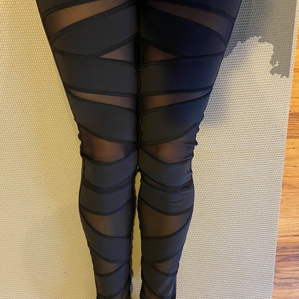 Lululemon Wunder Under Mesh High Rise Tight
